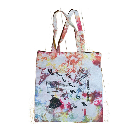 Something Twice Tote - Hand Dyed