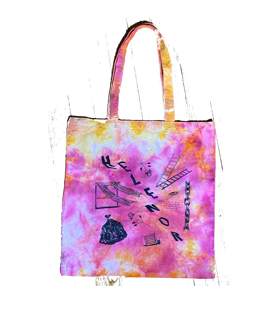 Something Twice Tote - Hand Dyed