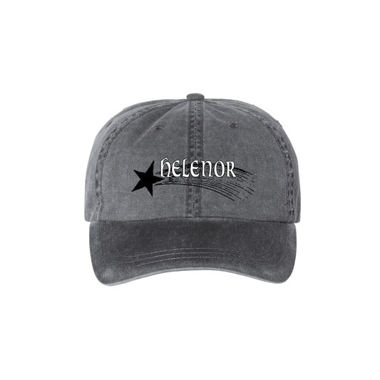 'A public place' Shooting Star Washed Black Cap